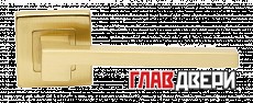 Дверные ручки MORELLI Luxury STONE OSA Цвет - Матовое золото