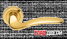 Дверные ручки MORELLI Luxury COBRA OTL Цвет - Золото