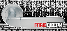 Дверные ручки MORELLI Luxury SAIL CSA Цвет - Матовый хром