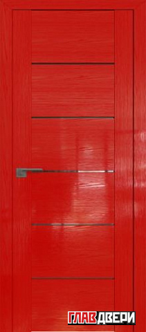 Дверь Profildoors 99STP стекло прозрачное (Pine Red glossy)