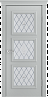 Дверь Linedoor Грация-L эмаль  лилия