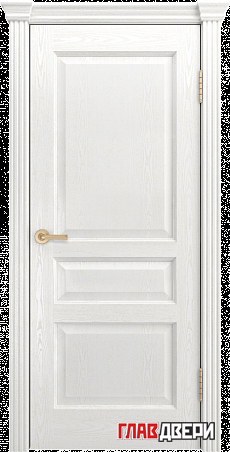 Дверь Linedoor Калина-К ясень белый тон 38