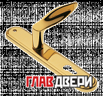 Дверные ручки на планке MORELLI Luxury DALI OTL Цвет - Золото