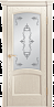 Дверь Linedoor Анталия-2 ясень жемчуг тон 27 со стеклом пальмира св
