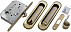 Комплект для раздвижных дверей MORELLI MHS150 WC AB Цвет - Античная бронза