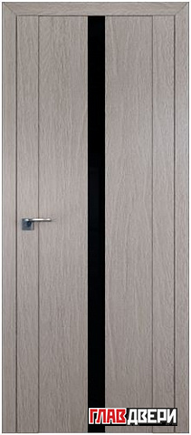 Дверь Profildoors 2.04XN стекло Черный лак (Стоун)