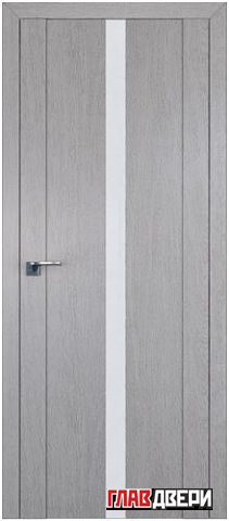 Дверь Profildoors 2.04XN стекло Белый лак (Монблан)