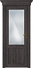 Дверь Status Classic 521 стекло Итальянская решетка (Дуб Патина)