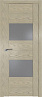 Дверь Profildoors 21N стекло Серебро матлак (Дуб Sky Крем)
