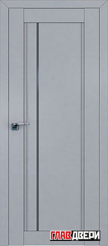 Дверь Profildoors 2.70U стекло Графит (Манхэттен)