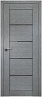Дверь Profildoors 2.11XN Черный триплекс (Грувд Серый)