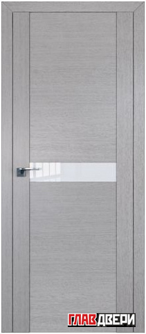 Дверь Profildoors 2.05XN стекло Белый лак (Монблан)