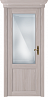 Дверь Status Classic 521 стекло гравировка Грань (Ясень)