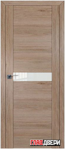 Дверь Profildoors 2.05XN стекло Перламутровый лак (Салинас Светлый)