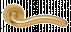 Дверные ручки MORELLI Luxury SNAKE OSA Цвет - Матовое золото