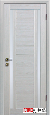Дверь Profildoors 15X стекло матовое (Эш Вайт Мелинга)