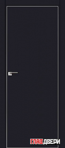 Дверь Profildoors 1E ABS (Черный матовый)