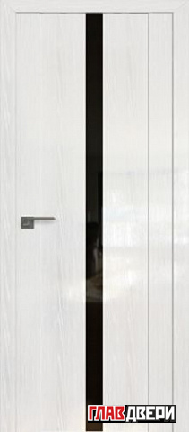 Дверь Profildoors 2.04STP стекло Черный лак (Pine White glossy)
