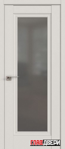 Дверь Profildoors 2.35U стекло Графит (ДаркВайт)