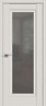 Дверь Profildoors 2.35U стекло Графит (ДаркВайт)