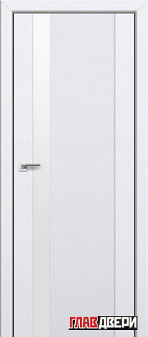 Дверь Profildoors 62U стекло Белый лак (Аляска)