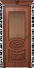 Дверь Velldoris Вителия ПО (Дуб янтарный+патина черная)