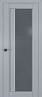 Дверь Profildoors 2.72U стекло Графит (Манхэттен)
