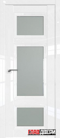Дверь Profildoors 2.105L стекло матовое (Белый Люкс)