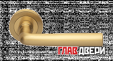Дверные ручки MORELLI Luxury IDRO OSA Цвет - Матовое золото