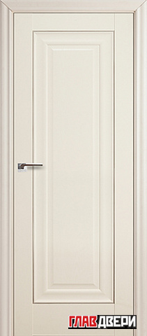 Дверь Profildoors 23X молдинг серебро (Эш Вайт)