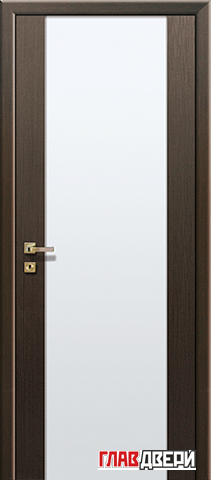 Дверь Profildoors 8X Белый триплекс (Венге Мелинга)