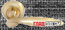 Дверные ручки MORELLI MH-09 SG КУПОЛ Цвет -Матовое золото