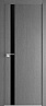 Дверь Profildoors 6ZN ABS стекло Черный лак (Грувд Серый)