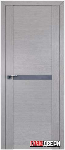 Дверь Profildoors 2.01XN стекло Серебро матлак (Монблан)