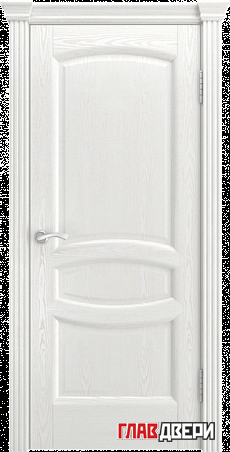 Дверь Linedoor Алина-2 ясень белый тон 38