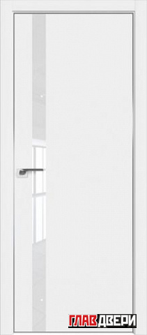 Дверь Profildoors 6E стекло Лак классик (матовая кромка) (Аляска)
