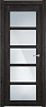 Дверь Status Optima 122 стекло Белое (Дуб Патина)