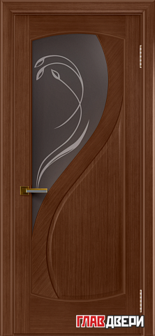 Дверь Linedoor Новый стиль дуб тон 5 со стеклом +