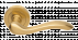 Дверные ручки MORELLI Luxury ERICA OSA Цвет - Матовое золото