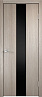 Дверь Velldoris Smart Z2 PO Лакобель черное (Капучино)