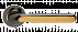Дверные ручки MORELLI Luxury NIRVANA NNK Цвет - Черный никель/золото 24К