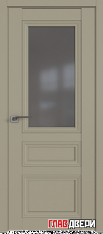 Дверь Profildoors 2.109U стекло Графит (Шеллгрей)