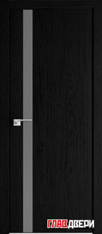 Дверь Profildoors 6ZN ABS стекло Серебро матлак (Дарк Браун)
