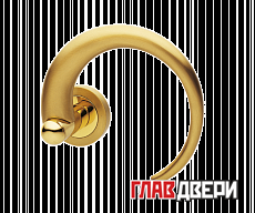 Дверные ручки MORELLI Luxury LANGOUST OSA/OTL Цвет - Матовое золото/золото
