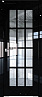 Дверь Profildoors 102L стекло прозрачное (Черный Люкс)