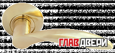 Дверные ручки MORELLI MH-07 SG ПОРТАЛ Цвет - Матовое золото