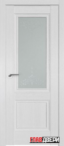 Дверь Profildoors 2.37XN стекло Франческо кристалл (Монблан)