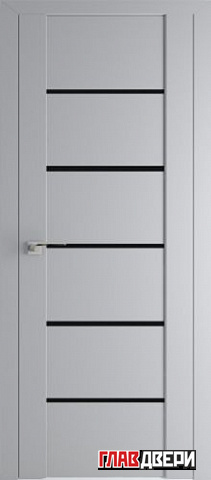 Дверь Profildoors 99U Черный триплекс (Манхэттен)