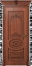 Дверь Velldoris Вителия ПГ (Дуб янтарный+патина черная)