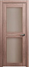 Дверь Status Elegant 143 стекло Сатинато бронза (Дуб капучино)